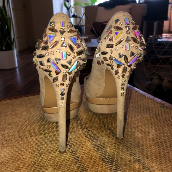 Brian Atwood Platform Heels - Picture 2 of 8